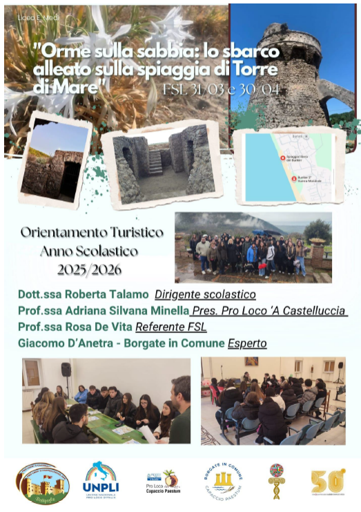 ORIENTAMENTO TURISTICO -  Anno scolastico 2025/2026