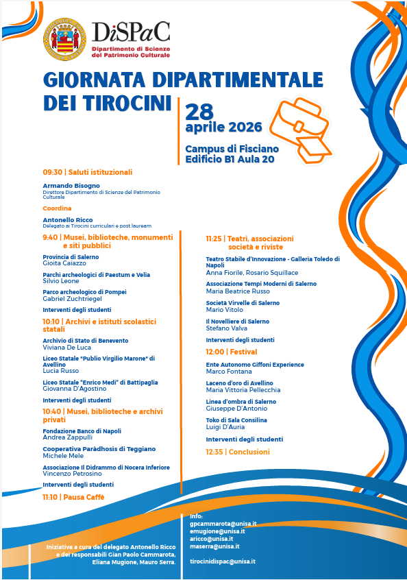 GIORNATA DIPARTIMENTALE DEI TIROCINI