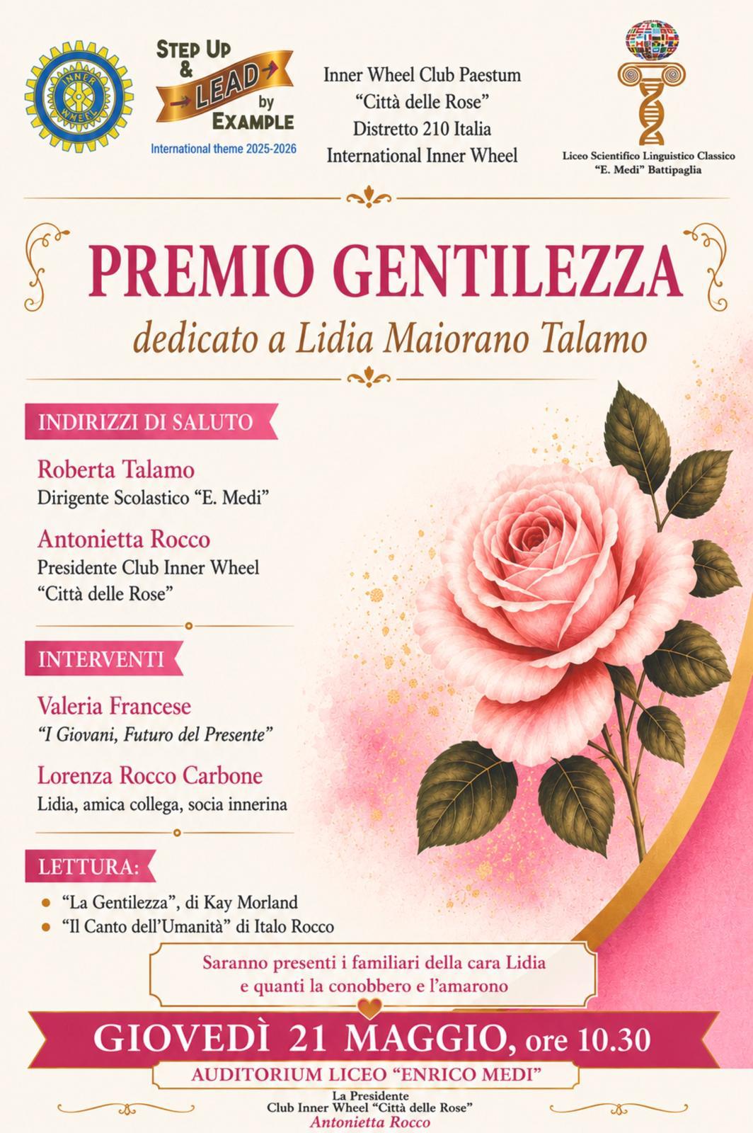 PREMIO GENTILEZZA